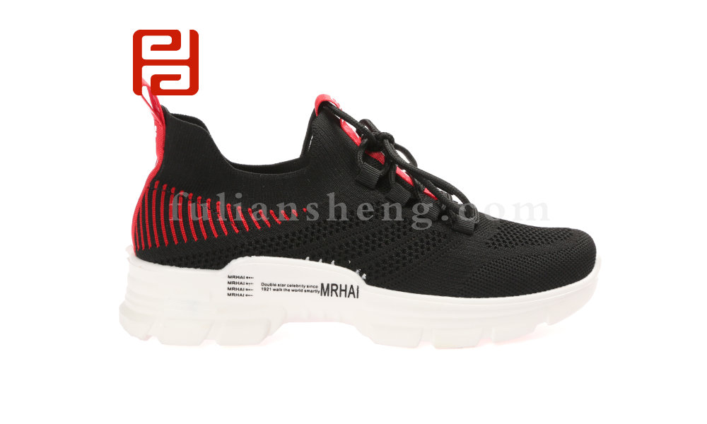 福連升休閑運(yùn)動鞋女鞋舒適輕便時尚百搭20春款圖片