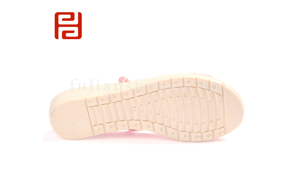 福連升老北京布鞋春時尚民族風繡花坡跟女單鞋圖片