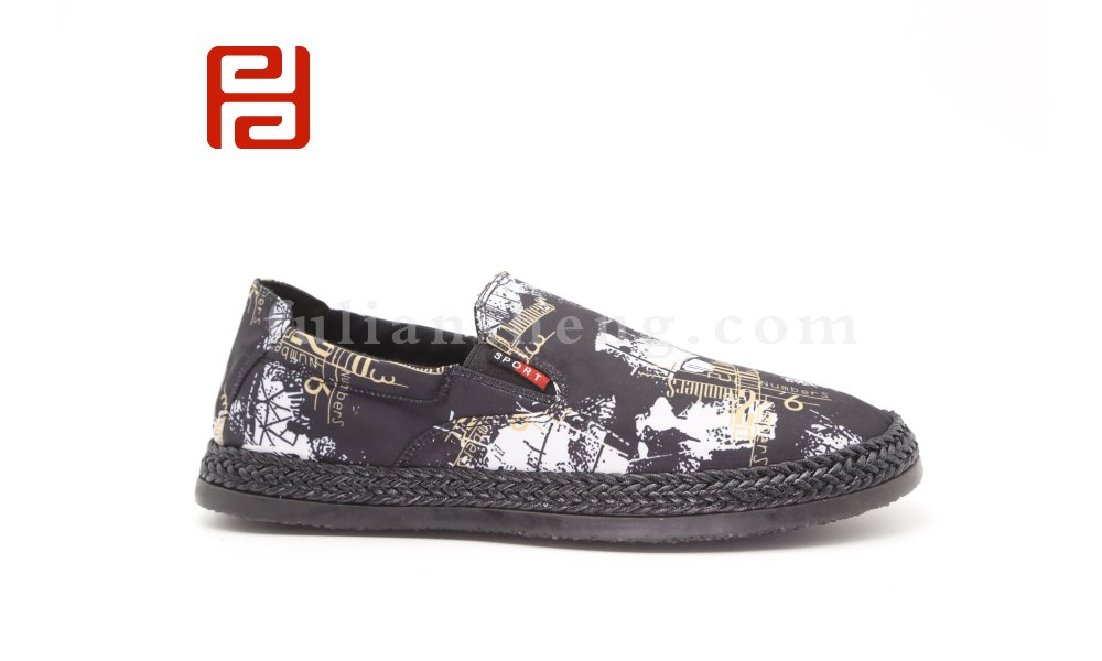 印花潮鞋中國(guó)風(fēng)老北京布鞋男鞋社會(huì)鞋圖片