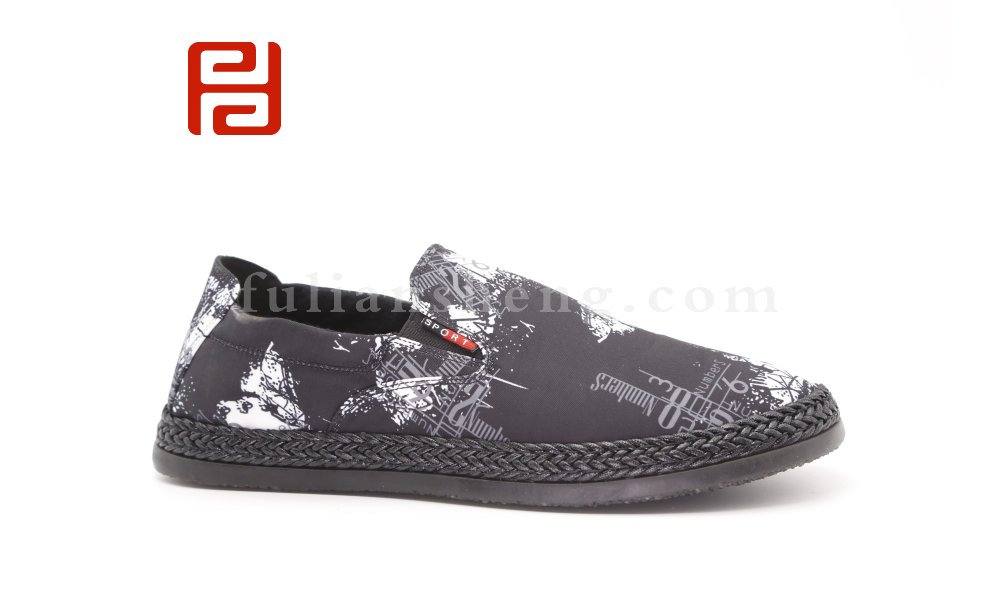 印花潮鞋中國(guó)風(fēng)老北京布鞋男鞋社會(huì)鞋圖片
