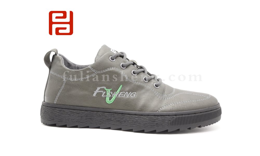 福連升2020冬季新款雨傘布面料男百搭時尚潮流板鞋圖片