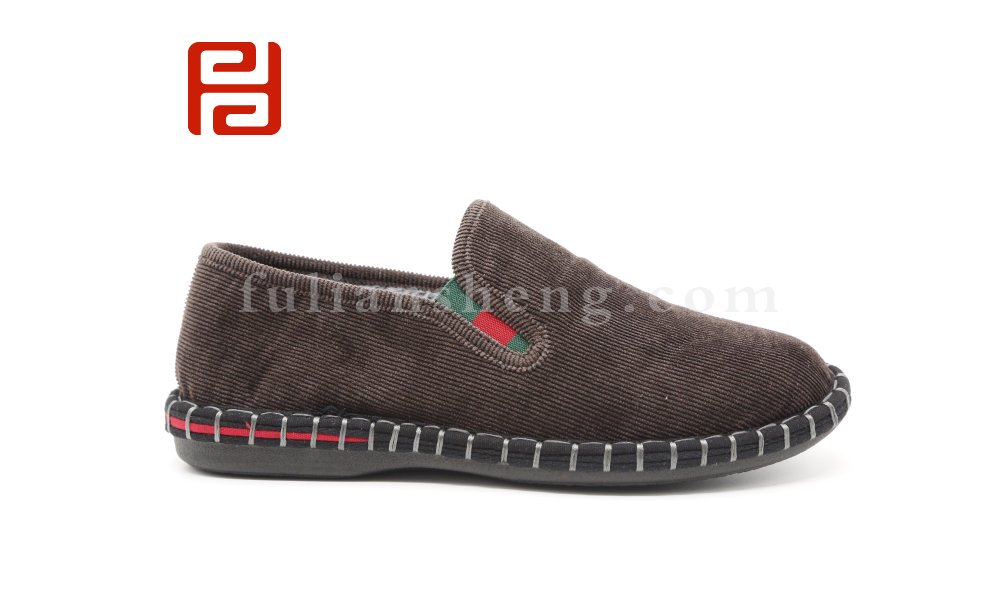 福連升老北京布鞋男精神小伙社會保暖中國風一腳蹬休閑鞋圖片