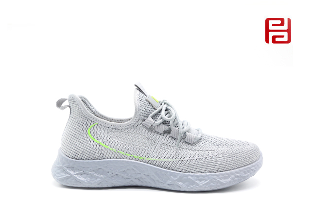 福連升夏季休閑運動漫步鞋飛織透氣軟底舒適男鞋