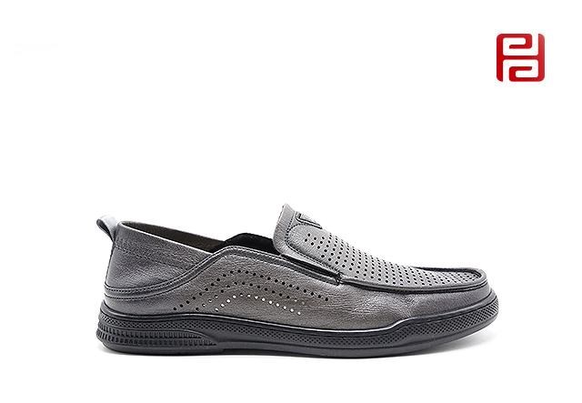 福連升夏季休閑商務(wù)男鞋舒適軟底透氣鞋子