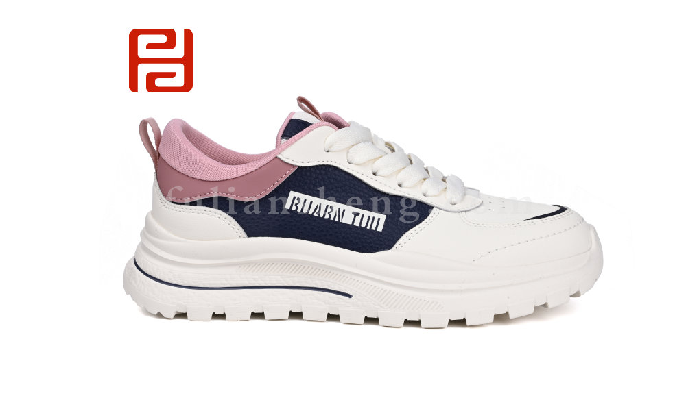 福連升春秋女鞋輕便單鞋皮面復古超輕休閑鞋