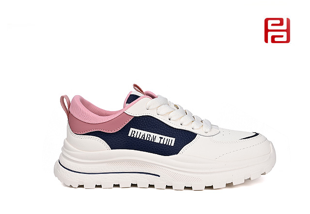 福連升春秋女鞋輕便單鞋皮面復古超輕休閑鞋