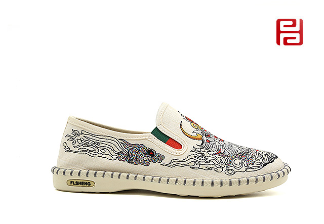福連升春秋時尚國粹休閑鞋中國風(fēng)男鞋老北京布鞋