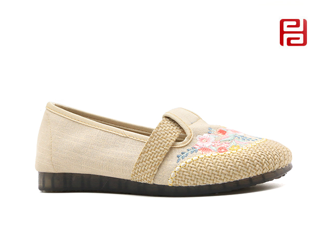 福連升夏季女鞋漢唐風韻北京布鞋中國風尚休閑鞋