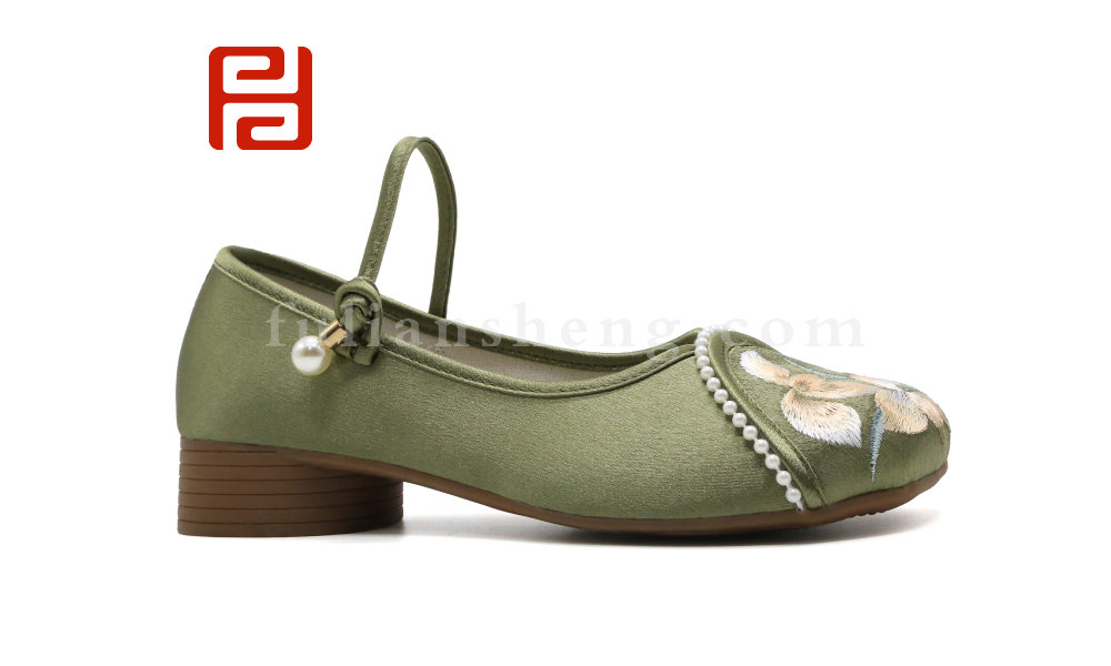 福連升夏季女鞋中國風傳統民族風漢唐風韻舞蹈鞋鞋