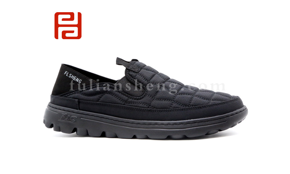 福連升春秋新款男鞋舒適休閑空氣夾棉男單鞋超輕鞋