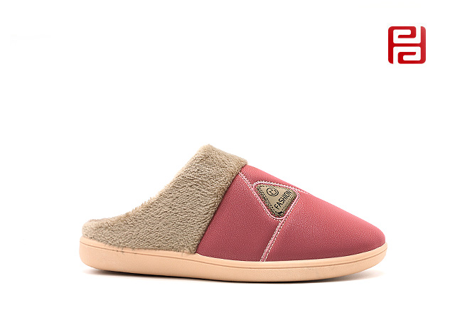 福連升冬季新款居家時光女鞋居家拖鞋