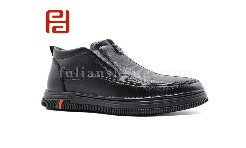 福連升冬季新款輕松工作男鞋商務休閑商務鞋