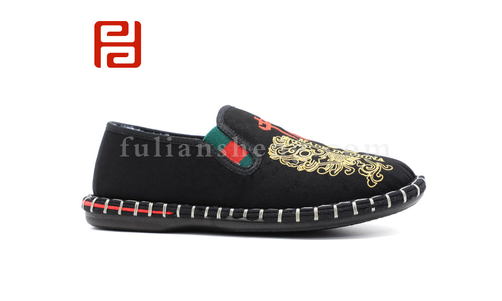 福連升冬季新款中國風尚老北京布鞋時尚國粹休閑鞋