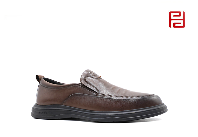 輕松工作男鞋商務(wù)休閑皮鞋3D緩震鞋墊棉麻里布