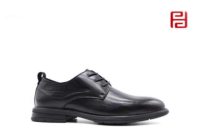 商務休閑男鞋3D緩震鞋墊棉麻里布舒適休閑鞋