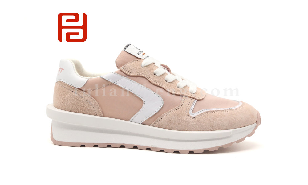 福連升時尚運動女鞋阿甘鞋春季軟底牛皮舒適女鞋圖片