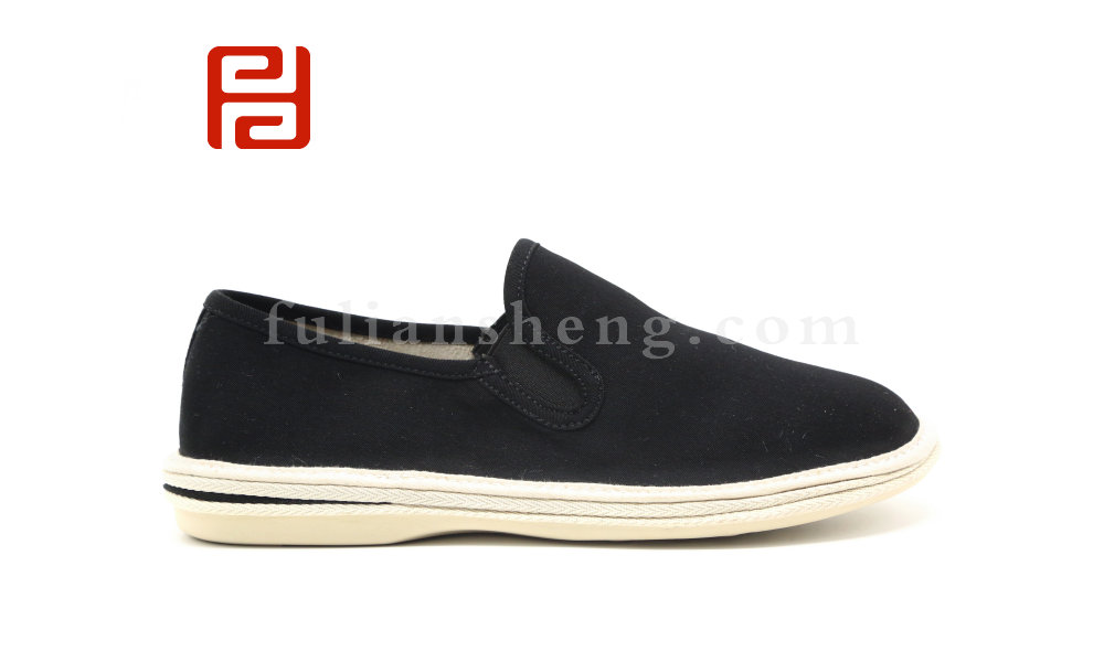 福連升老北京布鞋傳統(tǒng)沖服呢聚氨酯軟底舒適男鞋單鞋棉麻內里