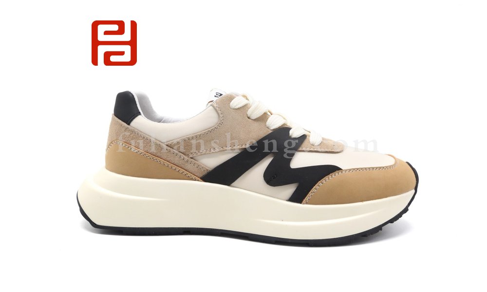 福連升休閑鞋秋季時尚運動阿甘鞋拼色復古女鞋