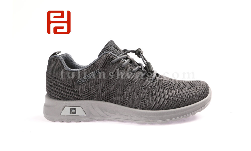 福連升春款中年男士飛織透氣運(yùn)動男士健步鞋(圖2)