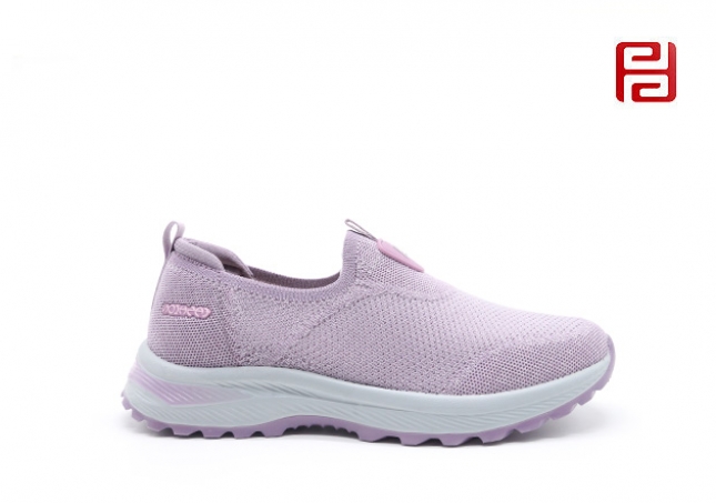 福連升春季休閑舒適運動鞋透氣軟底中老年散步女鞋