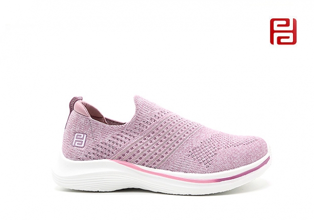 福連升春季一腳蹬健步鞋休閑運動鞋女鞋漫步鞋