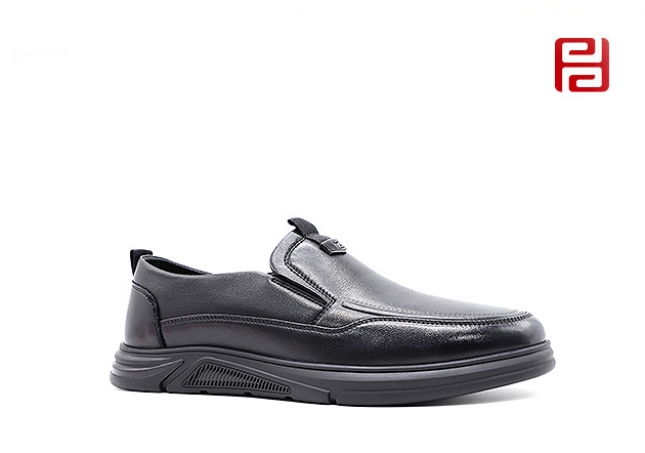 福連升冬季新款輕松工作男鞋商務休閑商務鞋