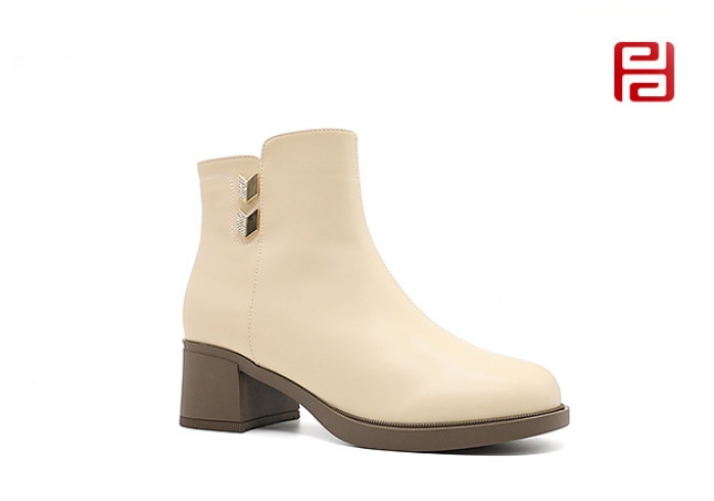 福連升冬季新款輕松工作女鞋魅力時裝時裝鞋