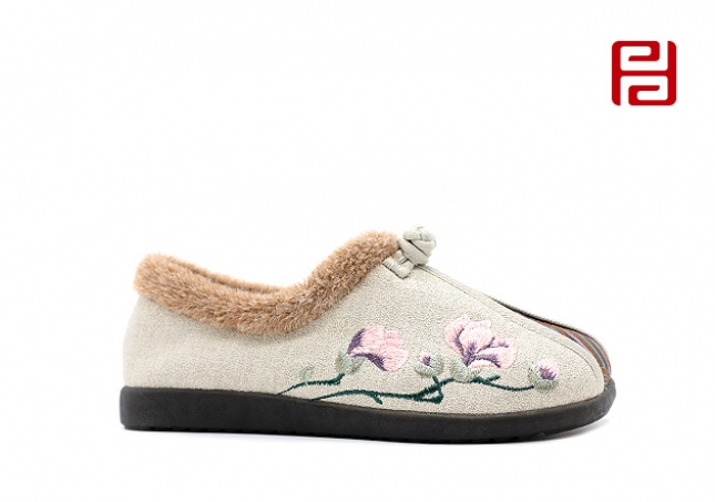 福連升冬季新款中國風尚老北京布鞋漢唐風韻漢舞鞋