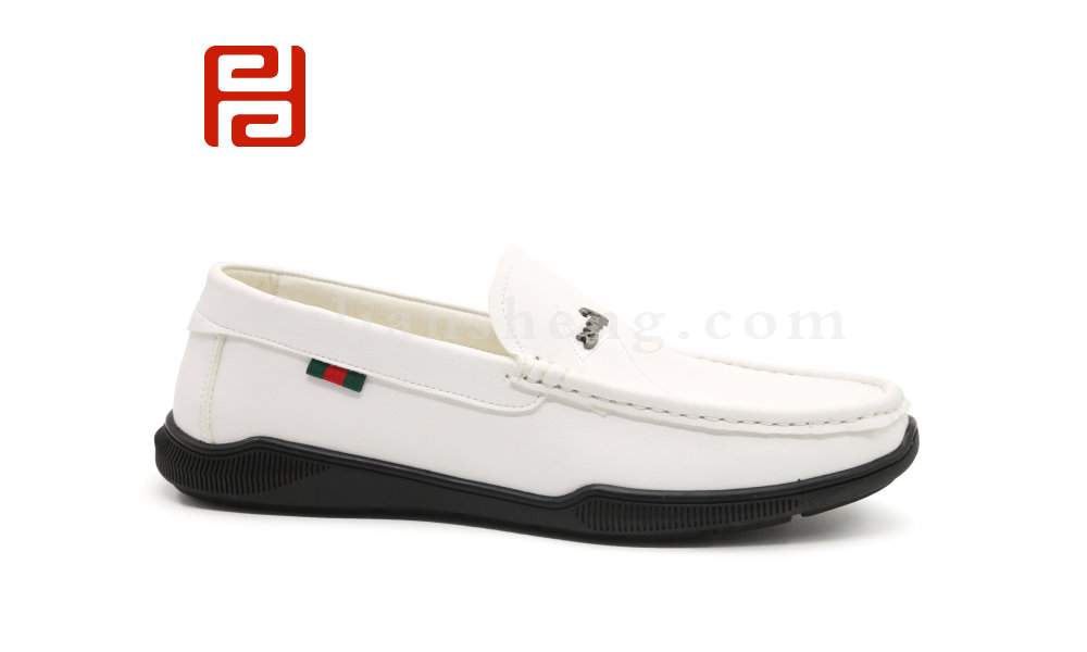 福連升男鞋休閑商務(wù)樂福鞋套腳豆豆鞋棉麻內(nèi)里舒適一腳蹬