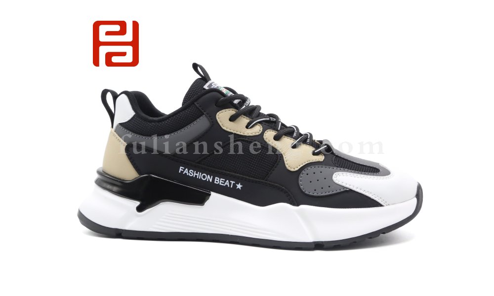 網紅休閑運動男鞋百搭潮牌拼色老爹鞋時尚透氣鞋子